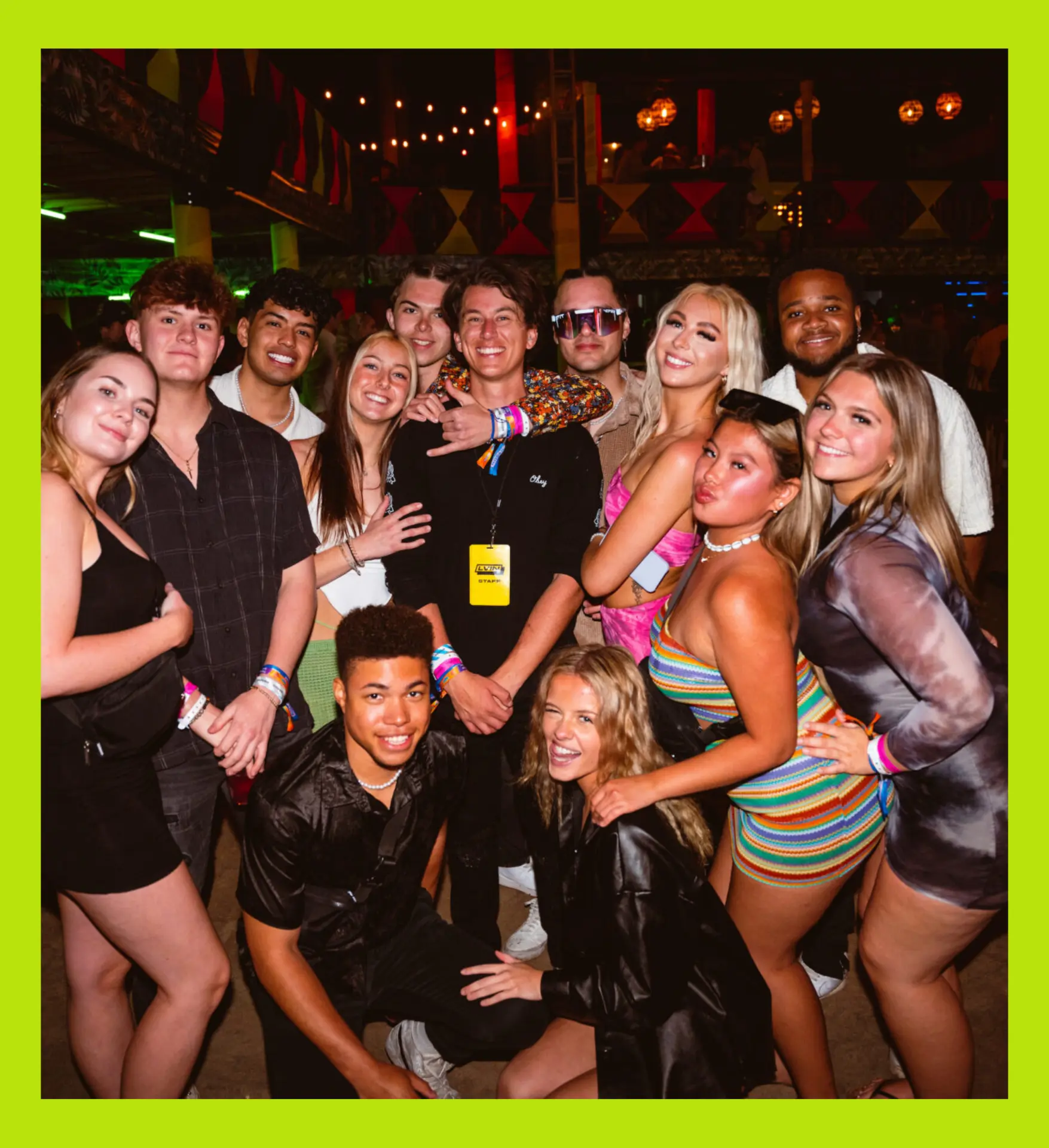 LVIN group at the club