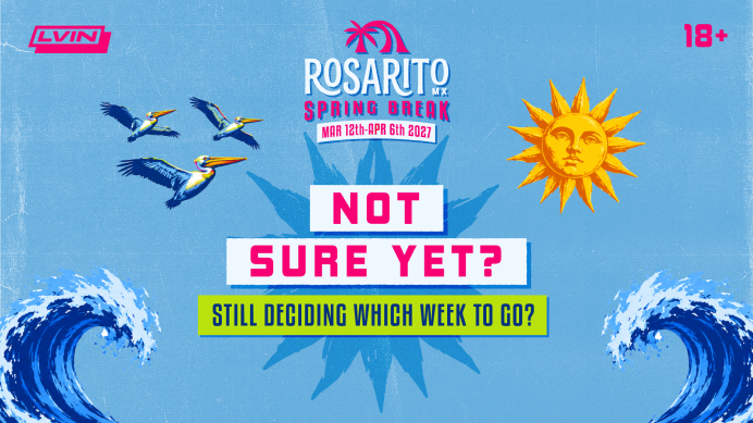 Still deciding which week to go